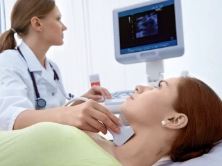 tyreopatie zena ultrazvuk