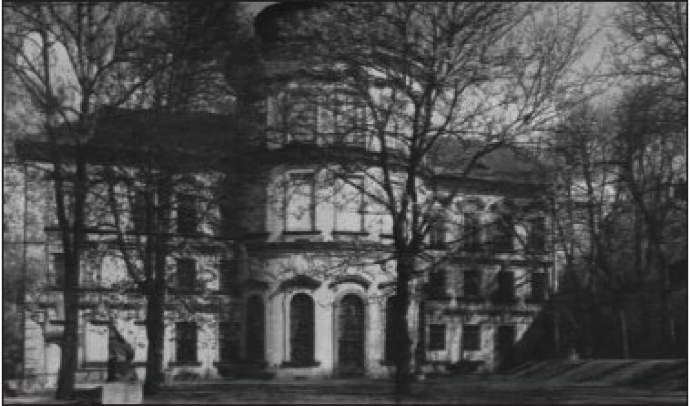 Severní průčelí Šternberského paláce.