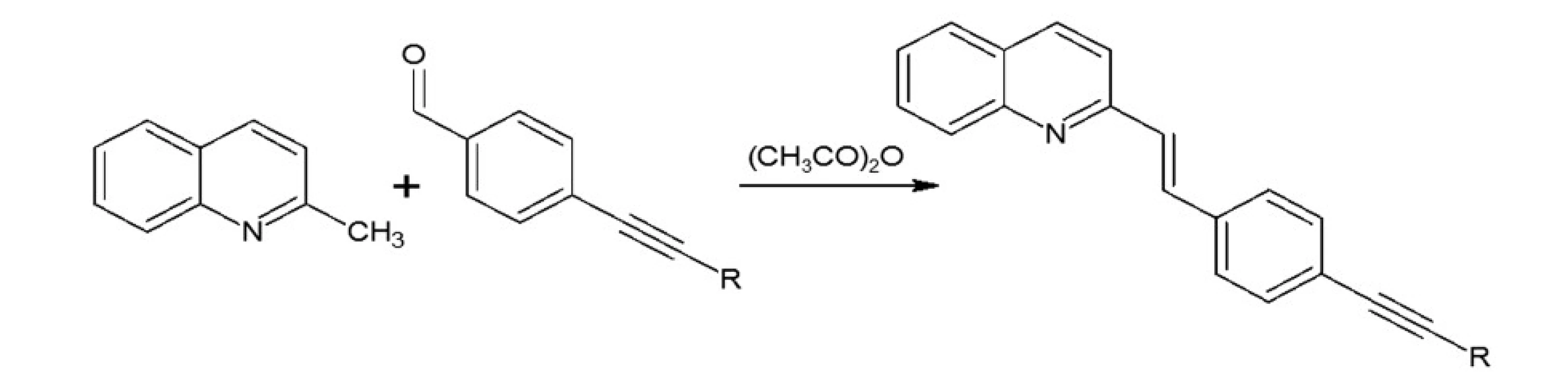 Synthesis of styrylquinoline