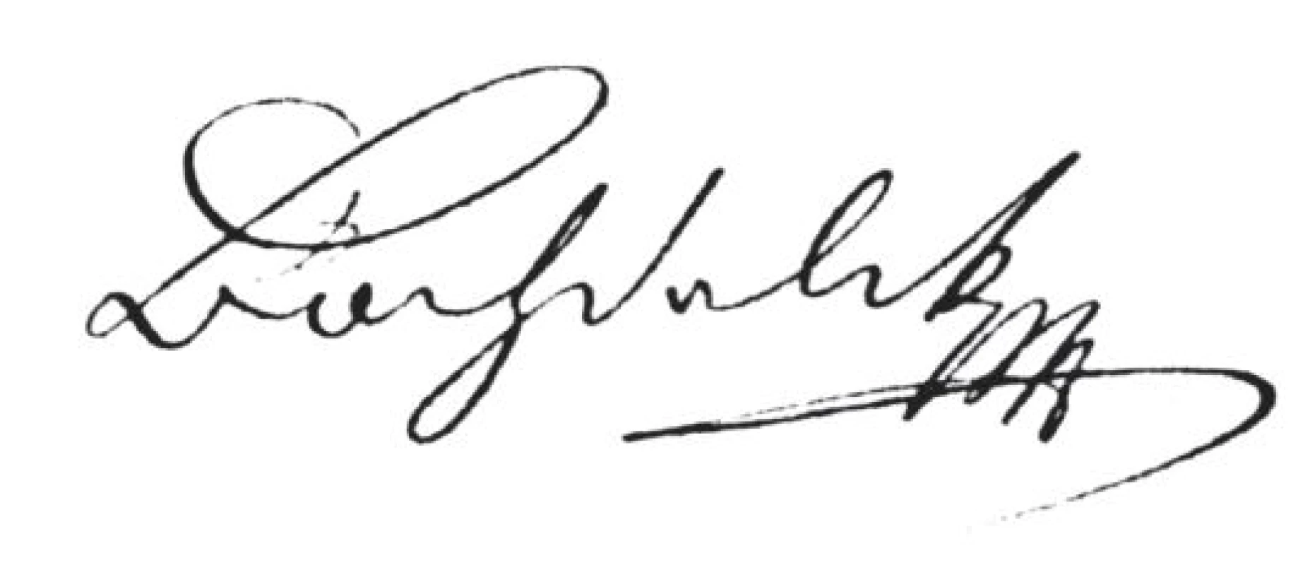 Bochdalkův podpis
