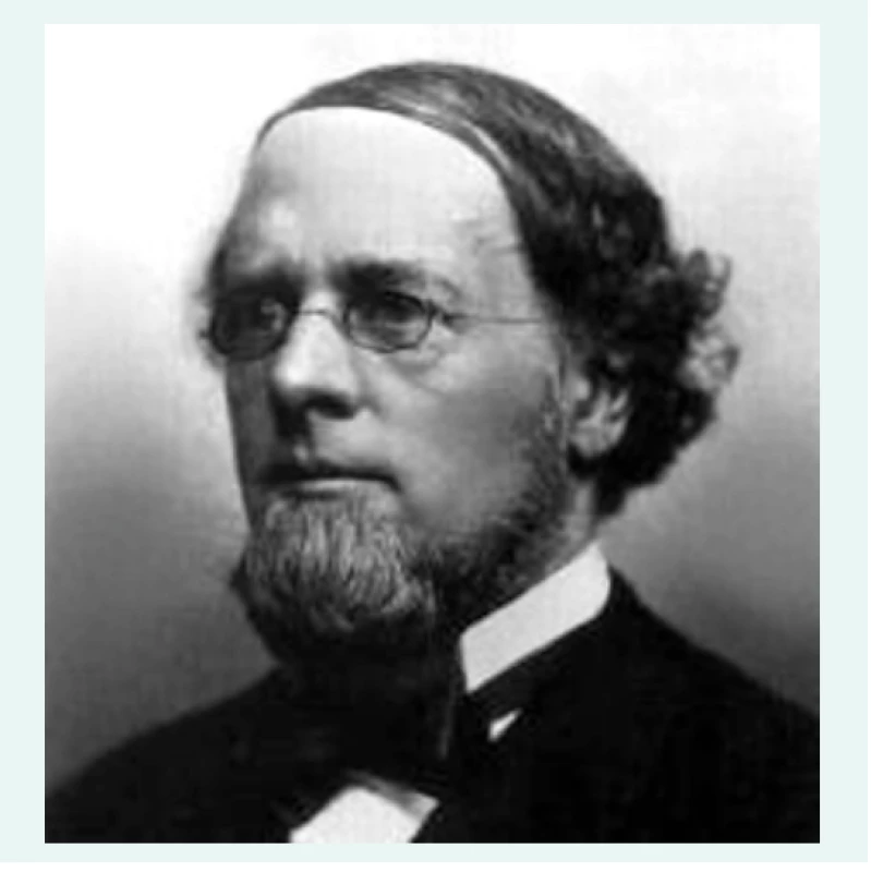 Pražský porodník a gynekolog August
Breisky (1832–1889)