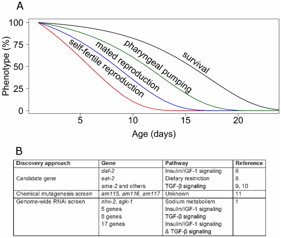 Genetic analysis of reproductive aging in <i>C. elegans</i>.
