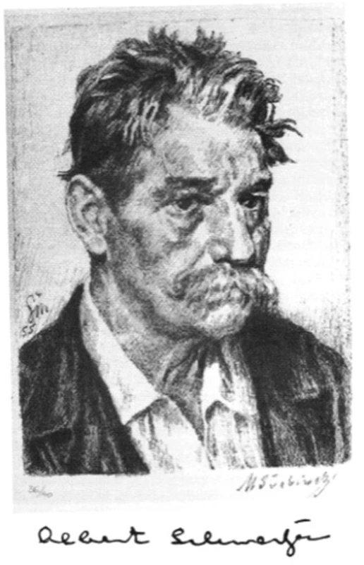 Albert Schweitzer – portrét M. Švabinského