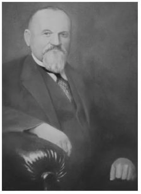 Prof. MUDr. František Hamza (1868–1930), zakladatel a přednosta Ústavu sociálního lékařství v letech 1922–1930