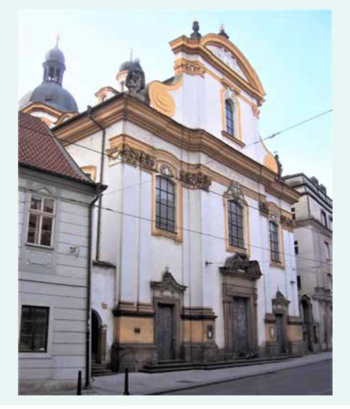 kostel Nejsvětější Trojice – místo Ottova
sňatku s Amélií Zdekauerovou (1876)