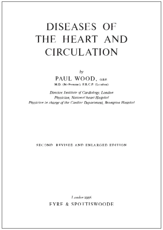Titulní list 2. vydání Woodovy knihy.