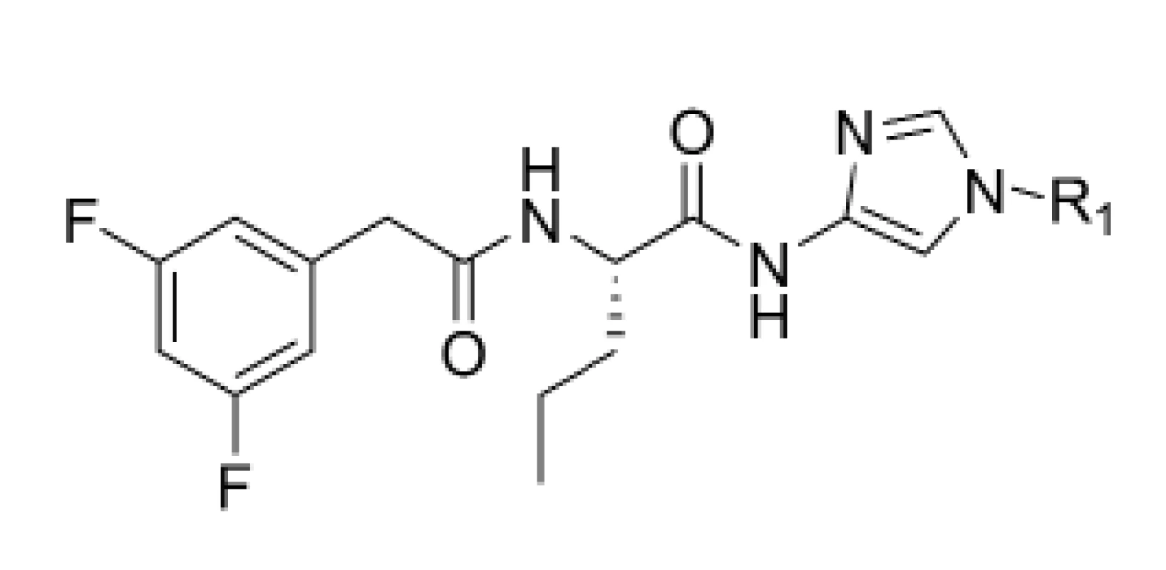 Diamido-amino imidazoly