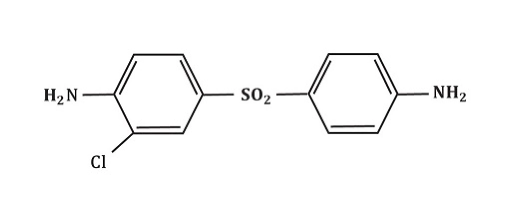Struktura chlorodapsonu