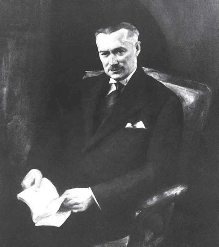 Prof. MUDr. Václav Libenský (1929–1938), zakladatel společnosti.