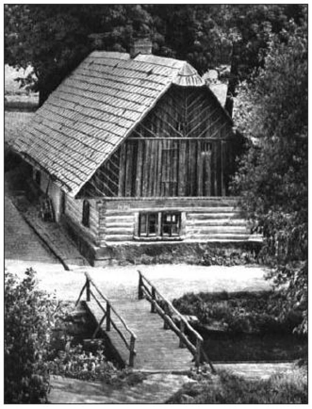 Staré bělidlo. Foto z poloviny 20. století