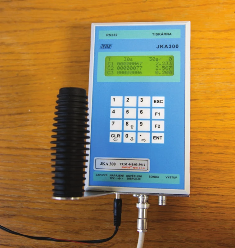 Spektrometr JKA 300, výroba EMPOS