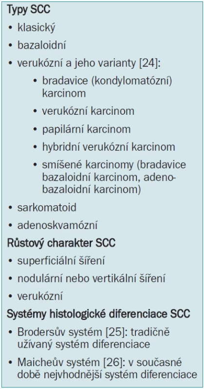 Neoplazie penisu (SCC).