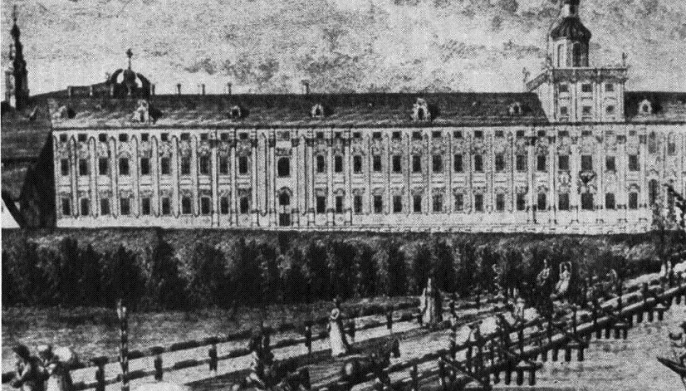 Pohled na vratislavskou univerzitu v 19. století