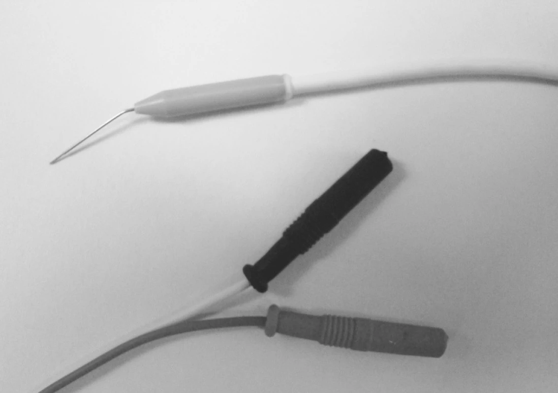 Bipolární elektroda
Fig. 5. Bipolar electrode