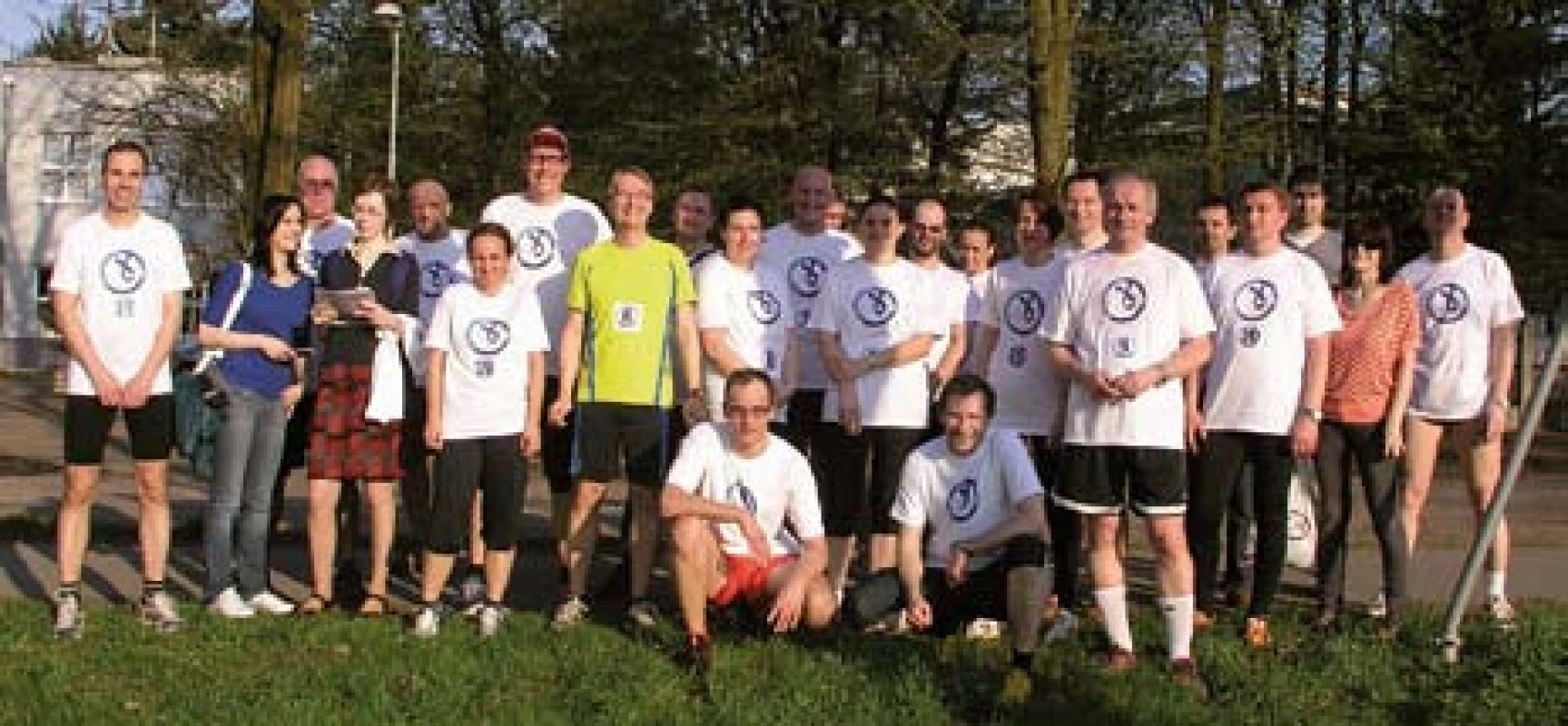 Účastníci Běhu proti kolorektálnímu karcinomu.
Fig. 2. Run against the colorectal cancer participants.