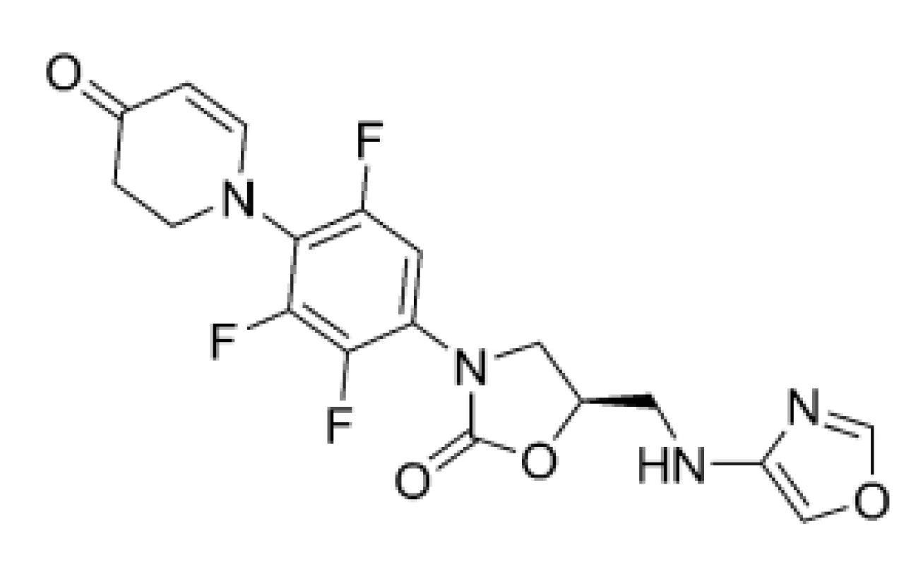  Chemical structure of contezolid (CTZ; 8)