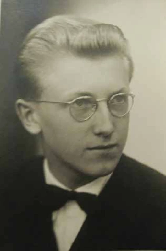 Zdeněk Mraček jako student