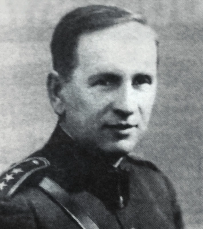 Jaroslav Durych v důstojnické uniformě