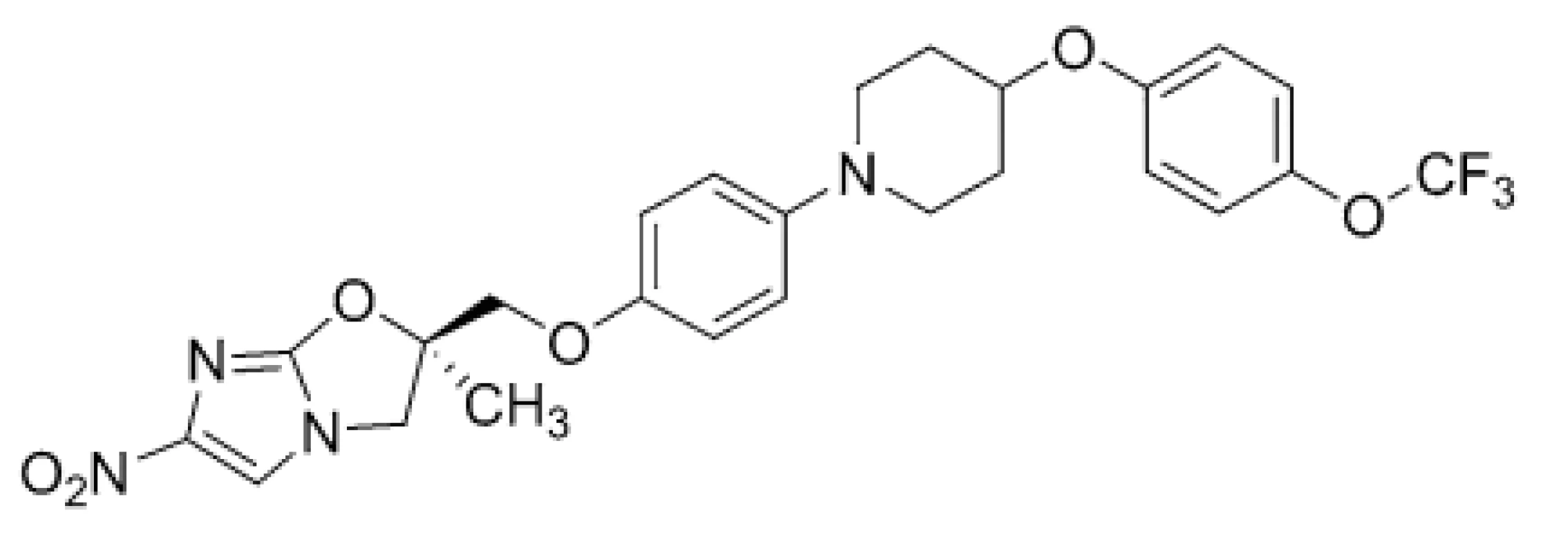 Chemical structure of delamanid (DLM; 2)